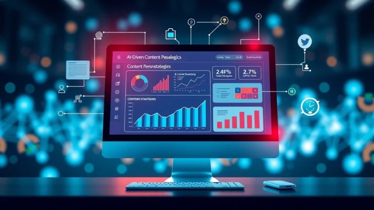 Illustration de la personnalisation de contenu basée sur l'IA pour le référencement.