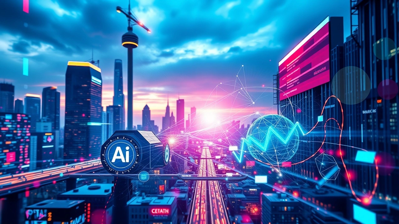 Illustration des strategies de backlinking augmentees par l'intelligence artificielle