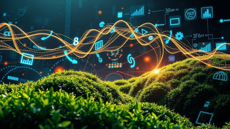 Une illustration montrant comment l'intelligence artificielle et l'apprentissage automatique améliorent le référencement.