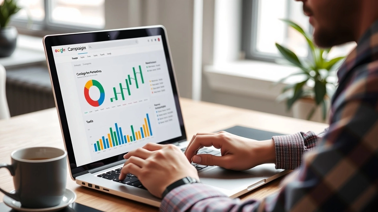 analyste marketing examinant des données de campagne