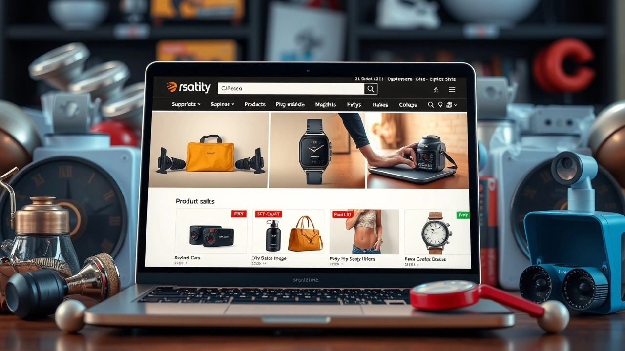 lien entre produits en ligne et contenu visuel de qualite