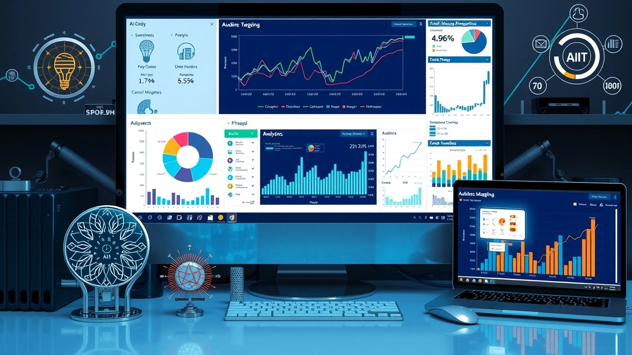 Technologies d'IA pour le SEO sur un bureau