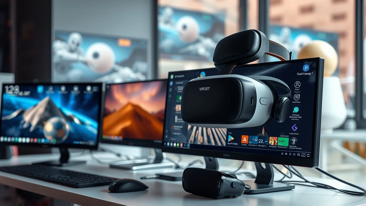 différents casques et plateformes de réalité virtuelle