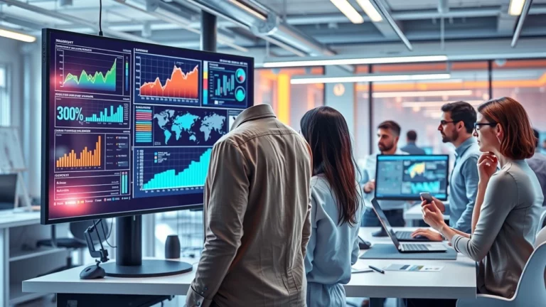 Une illustration de l'intelligence artificielle favorisant l'innovation dans le suivi des tendances SEO.