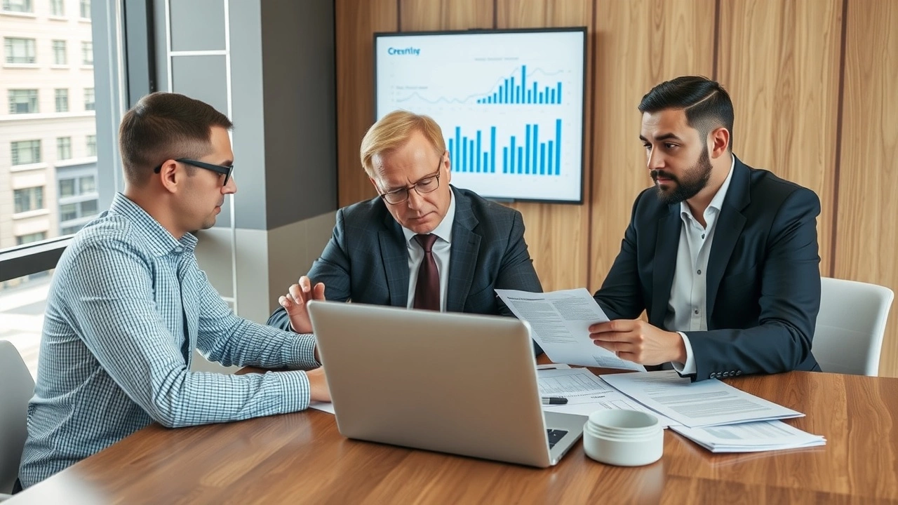 réunion de professionnels analysant des données SEO