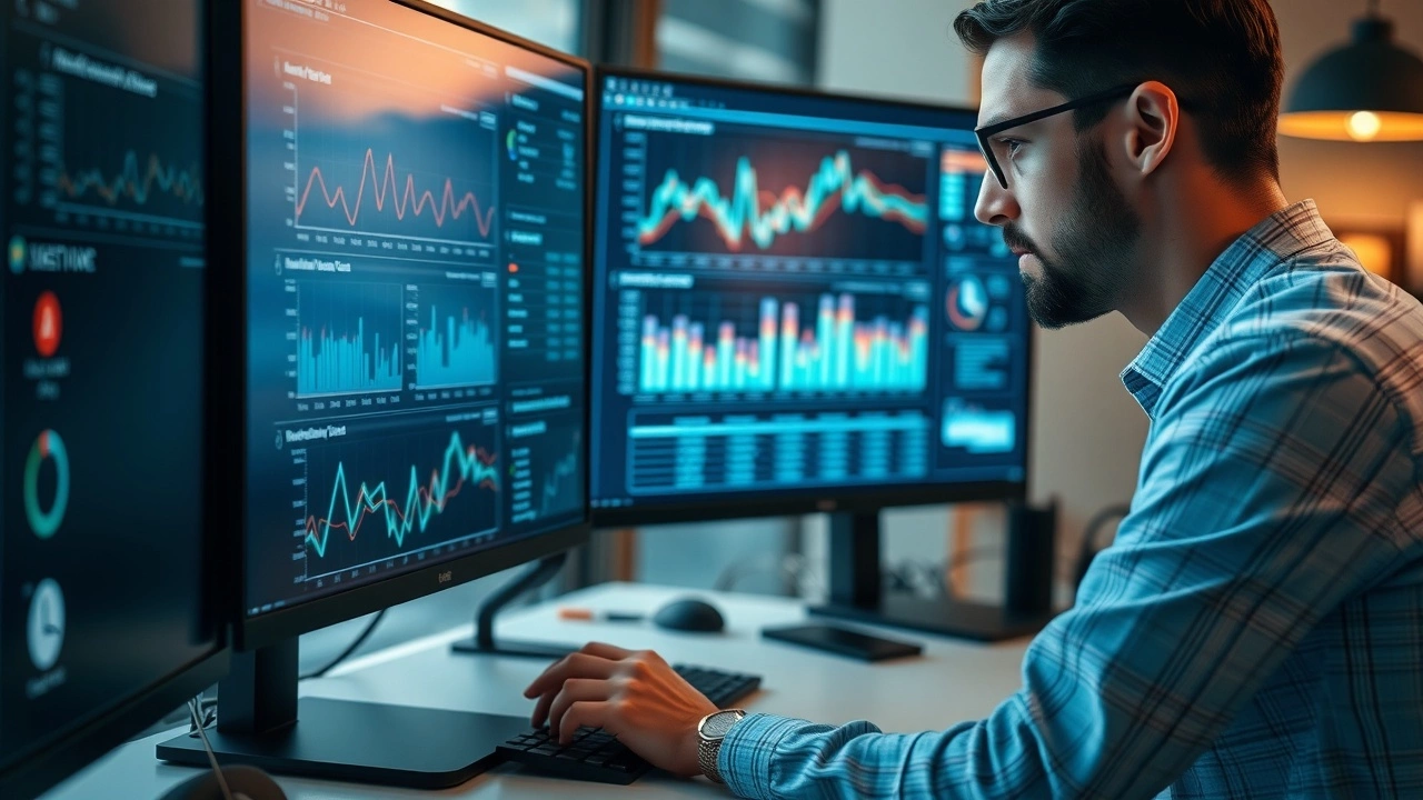 une analyste examine des données comportementales des utilisateurs