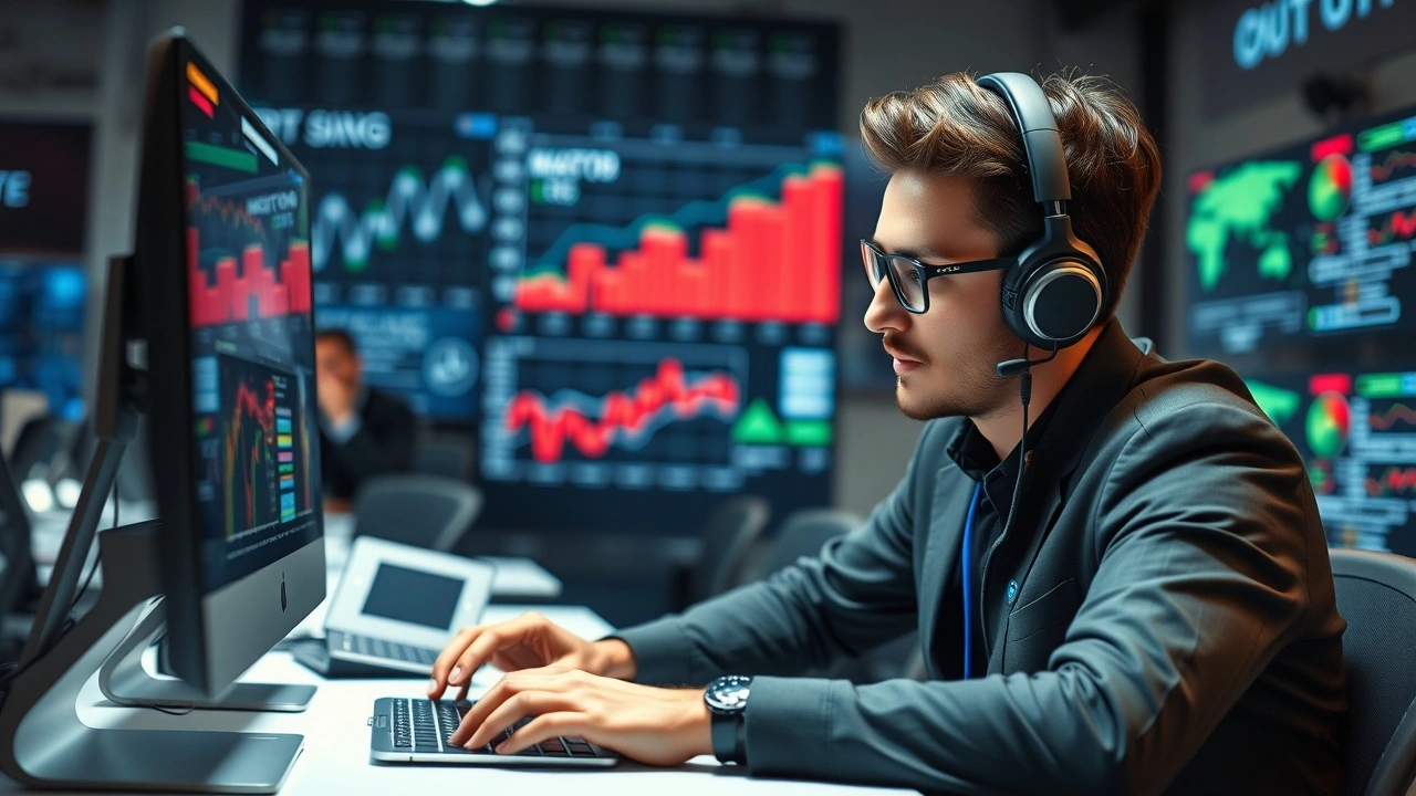 analyste marketing travaillant sur des strategies SEO