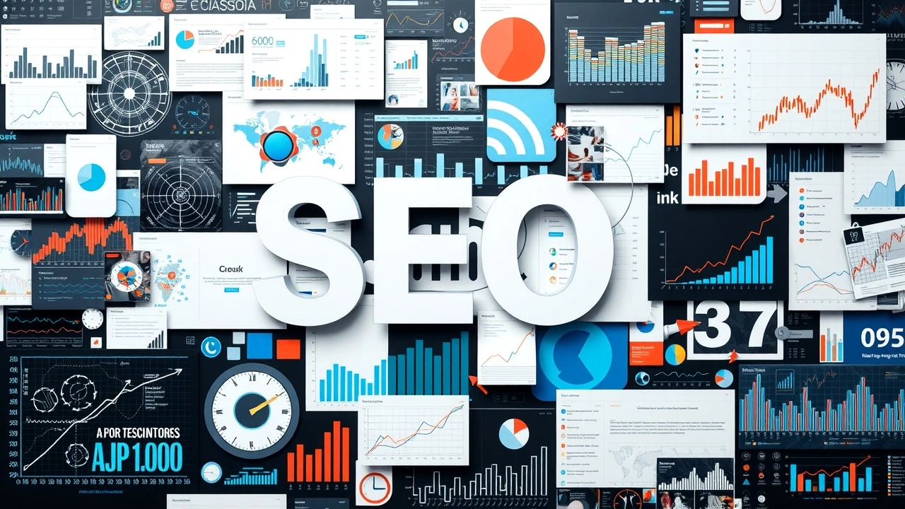 collage d'outils d'IA et SEO actuels
