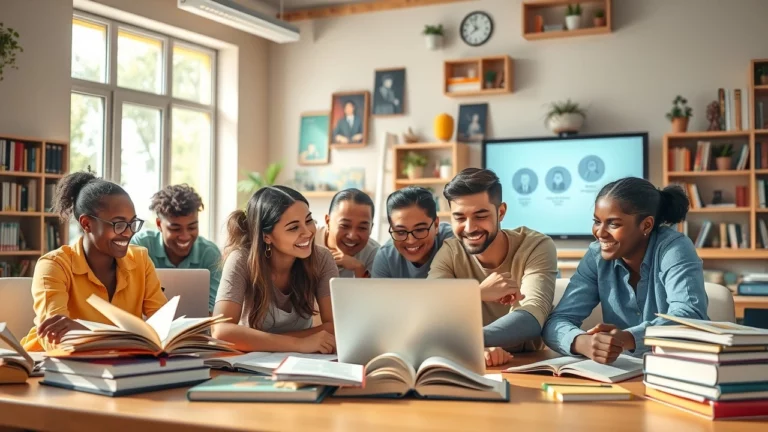 Un environnement d'apprentissage en ligne dynamique avec des apprenants passionnés.