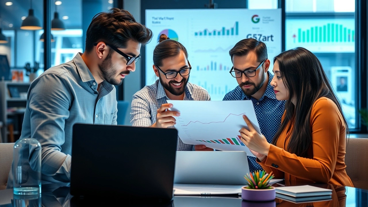 équipes e-commerce travaillant sur des études de cas