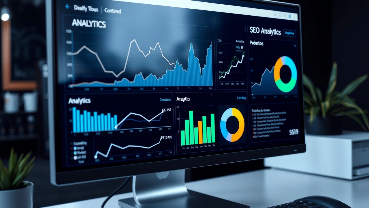 impact des performances SEO avec des graphiques