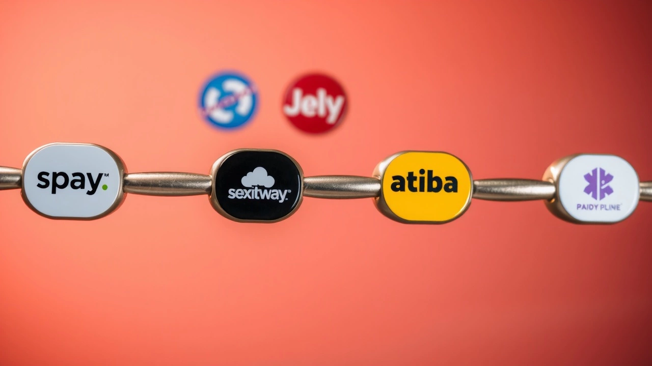 Images de liens de connexion entre logos de services de streaming