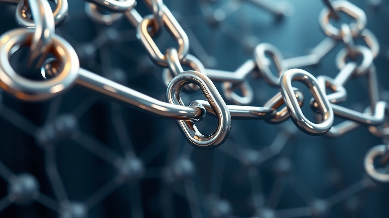 liens connectes representant le netlinking