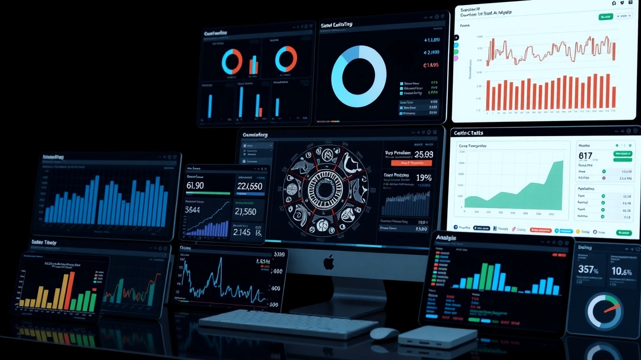 outils d'IA pour l'analyse SEO sur un bureau
