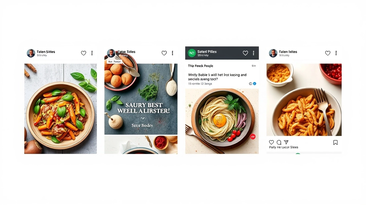 fil d actualite de reseaux sociaux culinaires