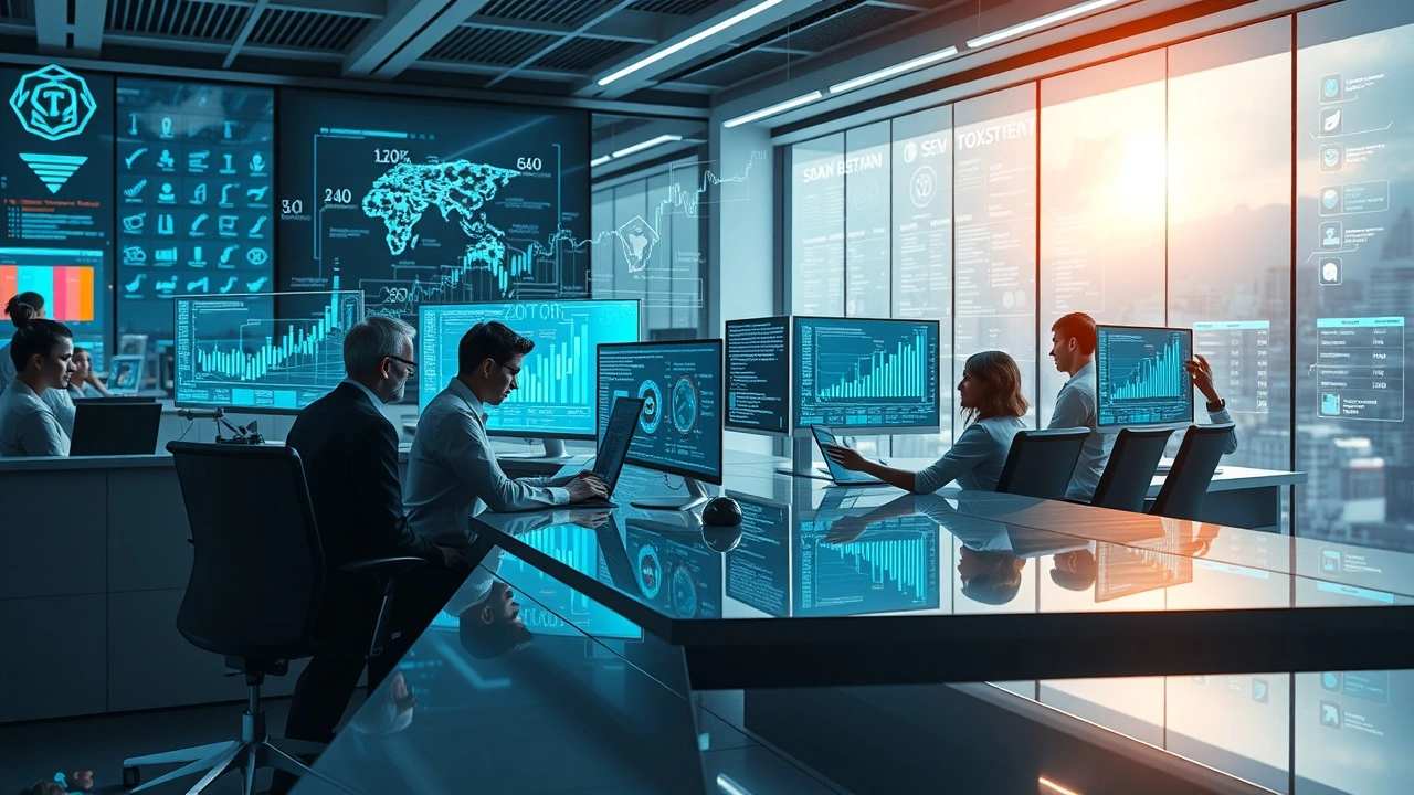 Illustration de l'impact de l'IA sur les stratégies SEO modernes