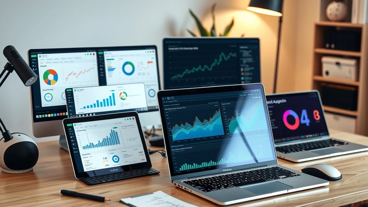 outils d IA pour l analyse des tendances SEO sur un bureau